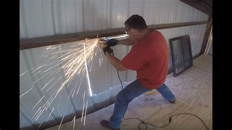 replacing a window metal building